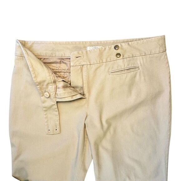 Loft Khaki Bootcut Pants Sz 10 - Picture 5 of 12